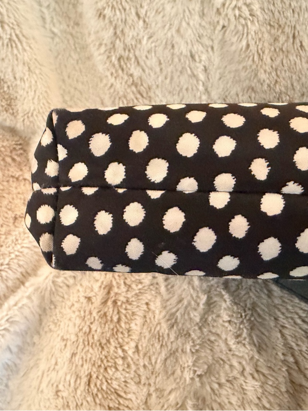 kate spade Black and White Polka Dot Laptop Tote - Picture 6 of 6